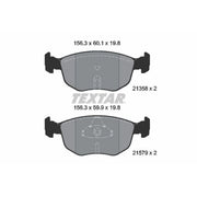 Textar Front Brake Pad Set 2135803