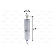 Valeo Fuel Filter Element 587074