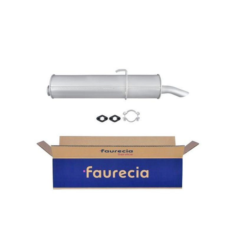 Hella End Silencer Rear fits Peugeot 405 1987-1992 1.8 1.9