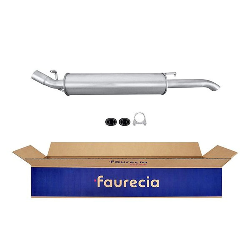 Hella End Silencer Rear fits Opel Vectra A 1988-1995 1.8 2.0