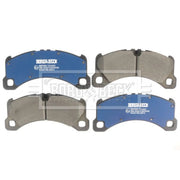 Borg & Beck Front & Rear Brake Discs & Pads fits Porsche Macan 2014-2018 3.0