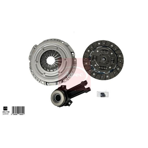 Apec Clutch Kit Set 3pc fits Ford Fiesta V 2001-2008 1.25 1.3