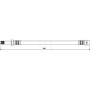 Apec Brake Hydraulic Hose Line Front fits Mercedes-Benz Sprinter 2-T 1995-2006