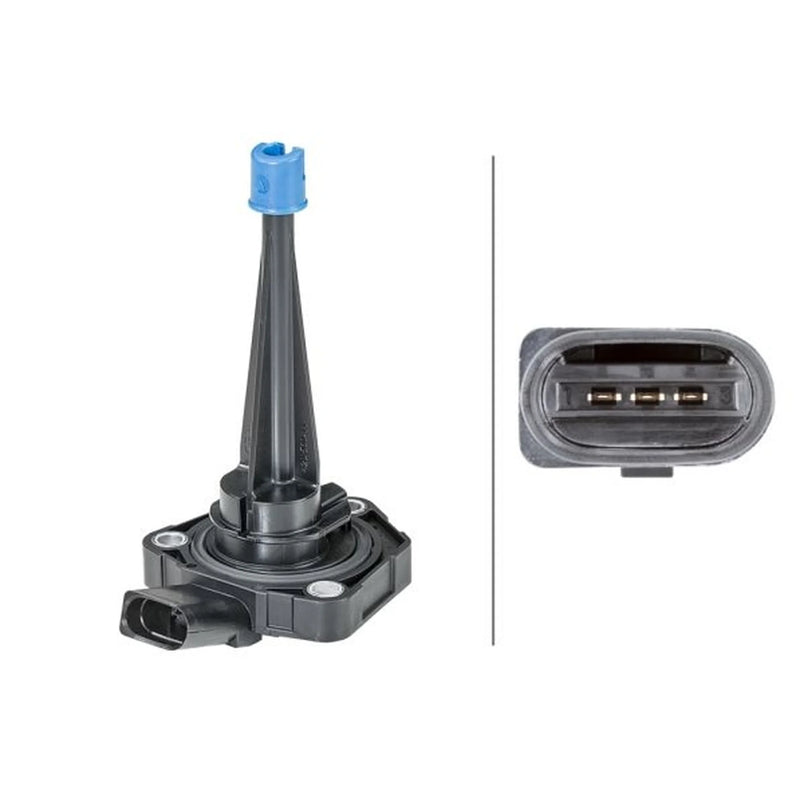 Hella Oil Level Sensor fits Audi A4 B8 2008-2015 2.0