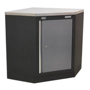 Sealey Modular Corner Floor Cabinet 865mm APMS60 Sealey - Dynamic Drive