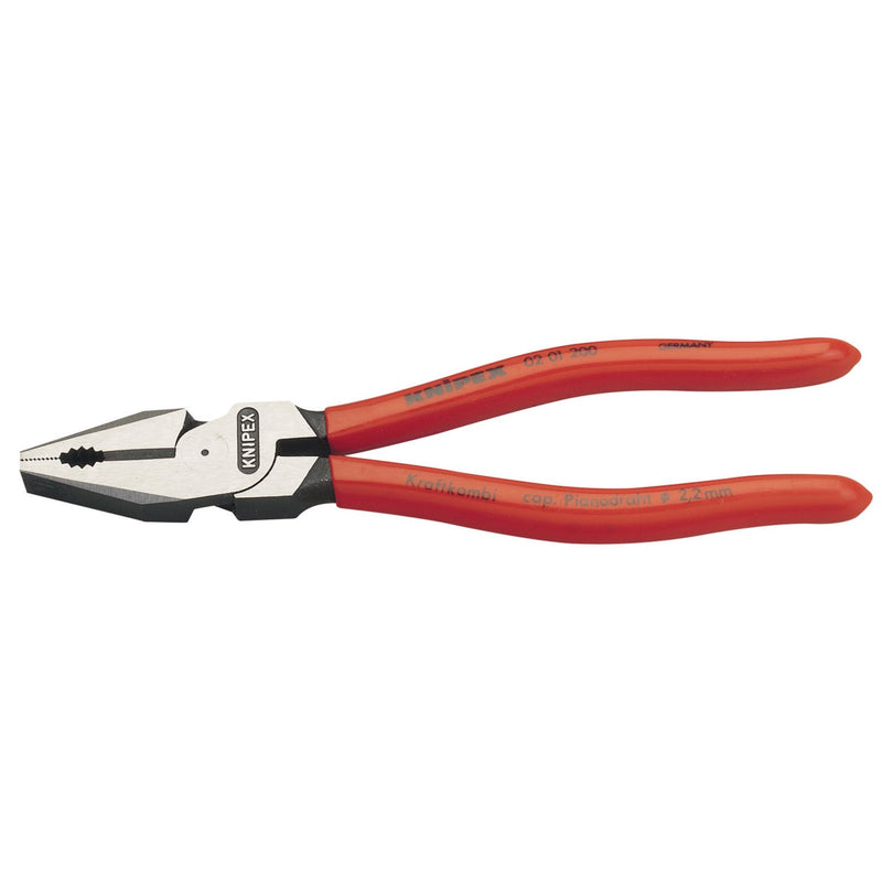 Draper Knipex 02 01 200 SB High Leverage Combination Pliers, 200mm 19588 Draper - Dynamic Drive
