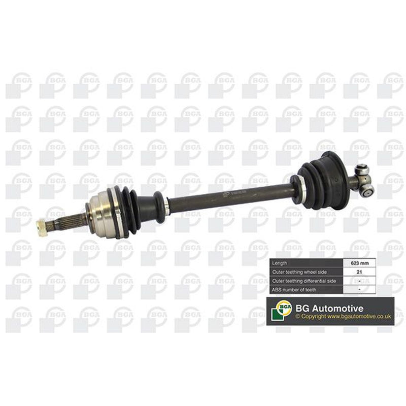 BGA CV Drive Shaft Driveshaft Front Left fits Renault Clio 1998-2016