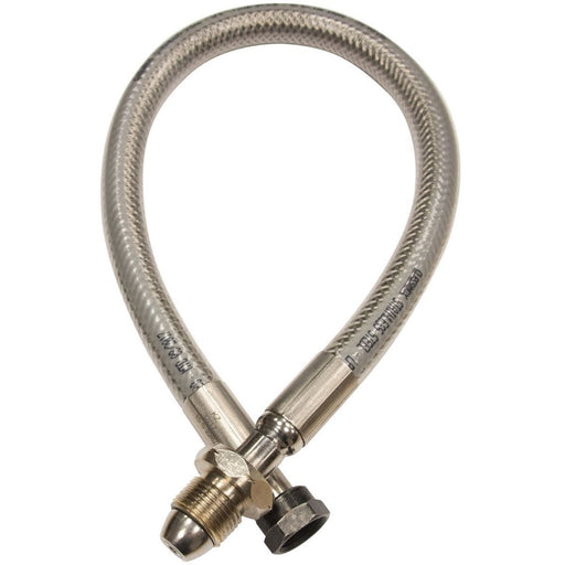 20" Stainless Pigtail W20 to Pol Non Return Valve Caravan/Motorhome Nova - Dynamic Drive