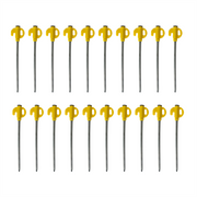Royal Awning Tent Pegs Heavy Duty x20 Carry Case Leisure Easy Pitching Camping Royal  - Dynamic Drive