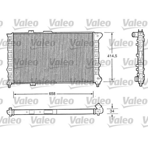 Valeo Engine Radiator 732505