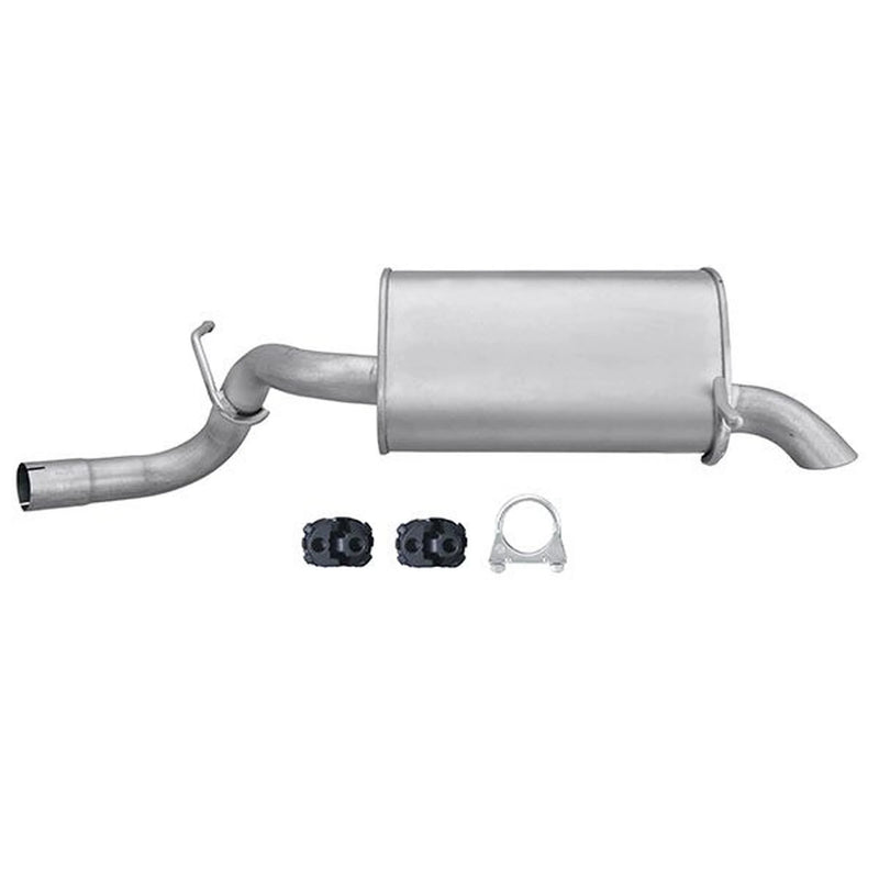 Hella End Silencer Rear fits Peugeot 407 2004-2010 1.6 2.0