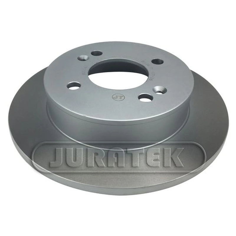 Juratek Rear Brake Solid Discs & Pads fits Hyundai I10 II 2013-2019 1.2