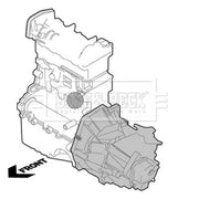 Borg & Beck Engine Mount Mounting BEM3680