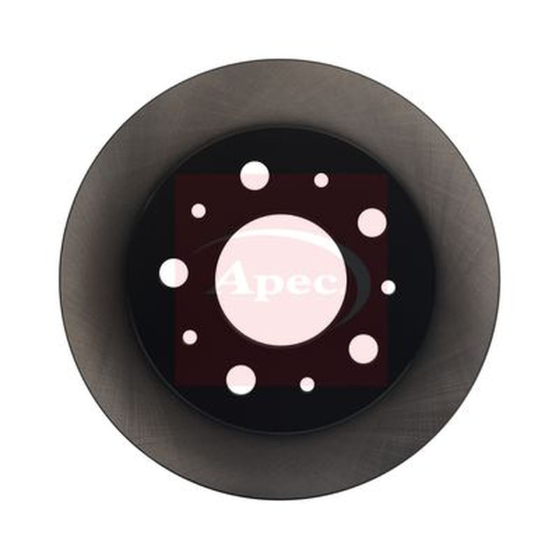 Apec Front Brake Vented Discs & Pads fits BMW 5 2003-2010