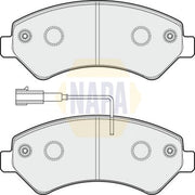 NAPA Front Brake Pad Set fits Citroën Relay III 2011 on 2.2