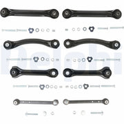 Delphi 8 x Control Arm Repair Kit Rear fits Mercedes-Benz 124 1984-1993