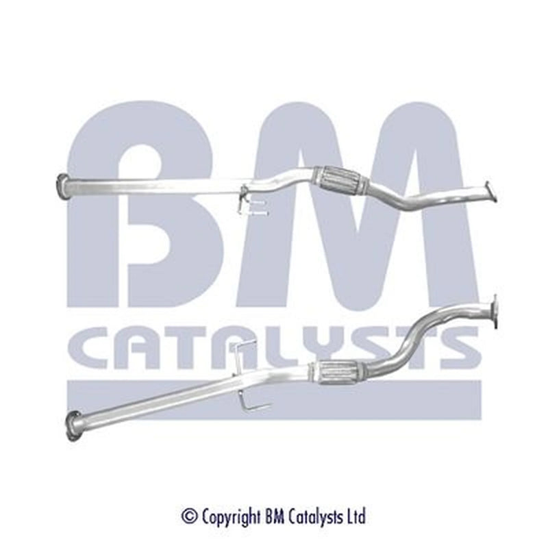 BM Catalysts Exhaust Pipe OD fits Fiat Sedici 2006-2014 2.0