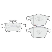 Fahren Front & Rear Pads fits Mazda 3 2006-2009 2.3