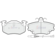 Fahren Front & Rear Pads fits Renault Megane I Coach 1999-2003 1.4