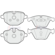 Fahren Front & Rear Pads fits BMW Z4 Roadster 2009-2016