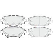 Fahren Front & Rear Pads fits Mazda 3 2013-2019 1.5 1.6 2.0 2.2