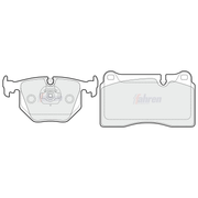 Fahren Front & Rear Pads fits Land Rover Range Rover 2002-2012 4.2 4.4