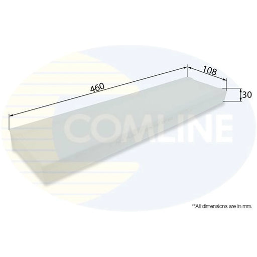 Comline Cabin Air Filter (Pollen Filter) fits Mini Mini 2001-2008