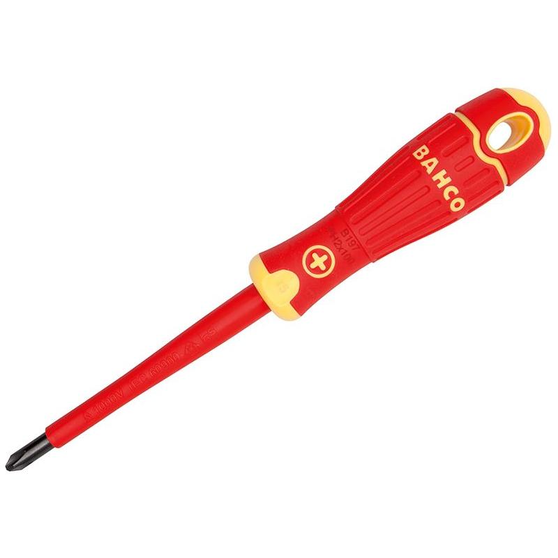 Bahco BAHCOFIT Insulated Screwdriver Phillips Tip PH3 x 150mm Bahco - NN4 Online