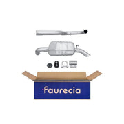 Hella End Silencer Rear fits Ford Mondeo 1993-1996 1.8