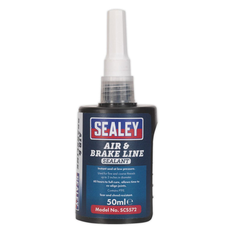 Sealey Air & Brake Line Sealant 50ml SCS572 Sealey - Dynamic Drive