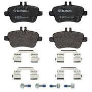 Brembo 4 x Rear Brake Pad Set fits Infiniti Q30 2015 on 2.0