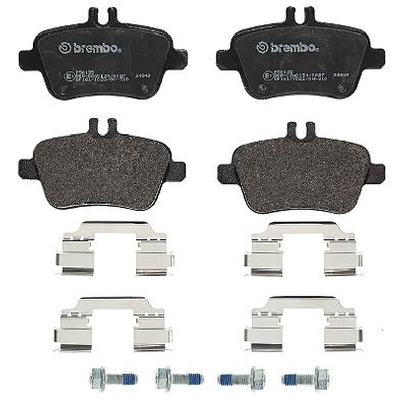 Brembo 4 x Rear Brake Pad Set fits Infiniti Q30 2015 on 2.0