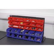 Sealey Bin Storage System Bench Mounting 30 Bins TPS1218 Sealey - Dynamic Drive