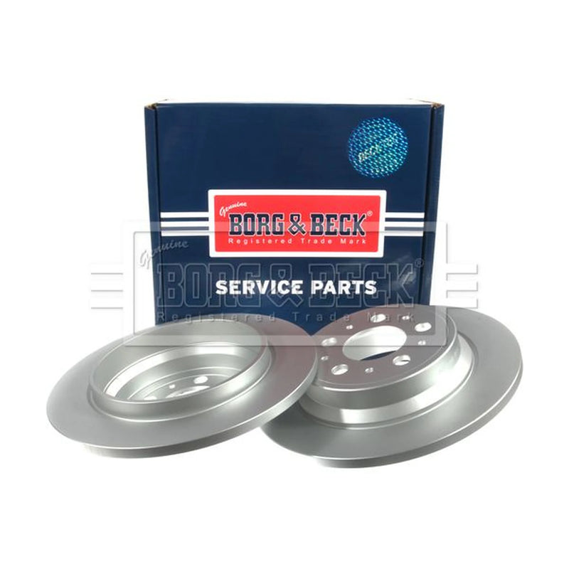 Borg & Beck Front & Rear Brake Discs & Pads fits Volvo S60 I 2003-2010 2.4