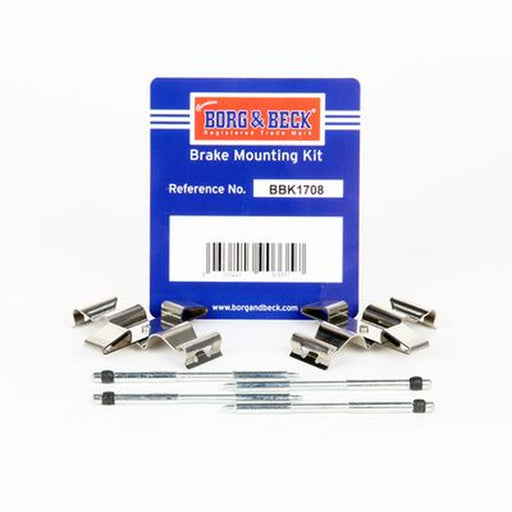 Borg & Beck Brake Pad Accessory Fitting Kit Front BBK1708