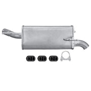 Hella End Silencer Rear fits Opel Corsa C 2000-2009 1.3 1.7