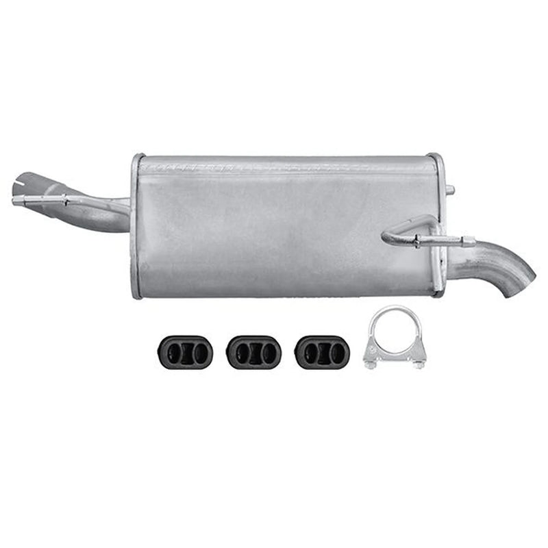Hella End Silencer Rear fits Opel Corsa C 2000-2009 1.3 1.7
