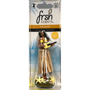 Frsh Tropical Dancing Hula Girl Hawaiian Air Freshener Pina Colada Car Desk Frsh Scents  - Dynamic Drive