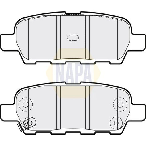 NAPA Rear Brake Pad Set NBP1395