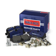 Borg & Beck Front & Rear Brake Discs & Pads fits Land Rover Range Rover Sport I
