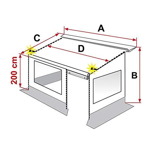 Fiamma Caravanstore Zip Canopy Xl 31M Royal Grey 06771D02R Fiamma - Dynamic Drive
