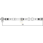 NAPA Brake Hydraulic Hose Line Front fits Audi A1 2010-2018
