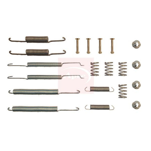 Apec Brake Shoe Accessory Kit Rear fits Audi 100 C3 1982-1990 2.0