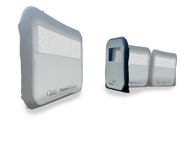 Quest Falcon Pro Airshield Windbreak Door Grey Quest Leisure - Dynamic Drive