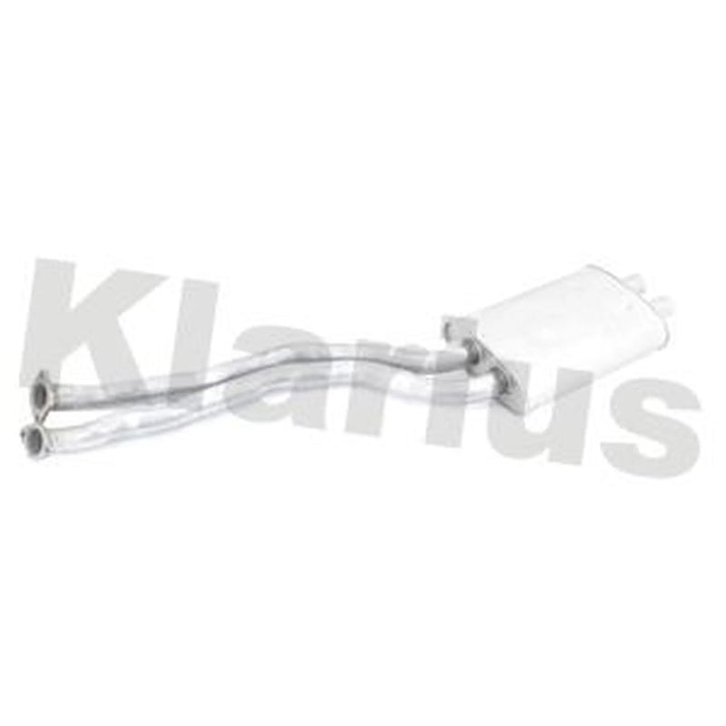 Klarius Box With Centre Pipe Centre fits BMW 5 1996-2004