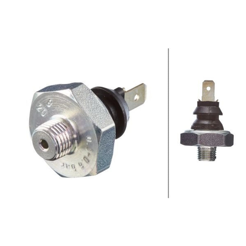 Hella Oil Pressure Sensor Switch fits Alfa Romeo 166 1998-2000 2.0