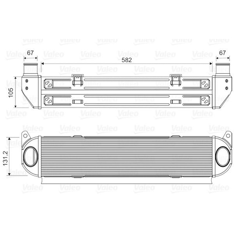 Valeo Intercooler (Charge Air Cooler) 818359