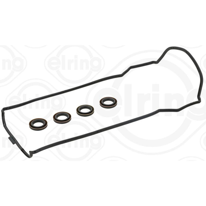 Elring Cylinder Head Cover Gasket Set fits Daewoo Korando 1999-2001 2.0 2.3