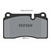 Textar Front Brake Pad Set 2021701