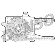 Denso Engine Cooling Fan DER09245